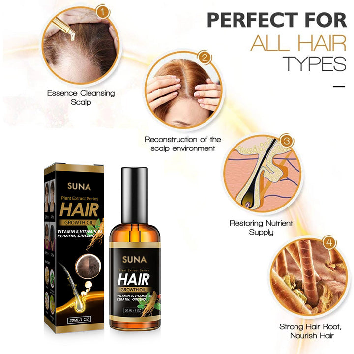 Suna Plant Extract Hair Growth Oil